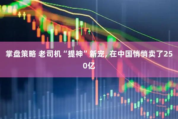 掌盘策略 老司机“提神”新宠, 在中国悄悄卖了250亿