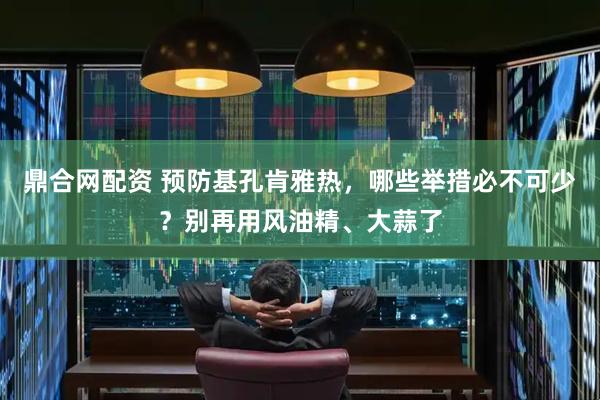 鼎合网配资 预防基孔肯雅热，哪些举措必不可少？别再用风油精、大蒜了